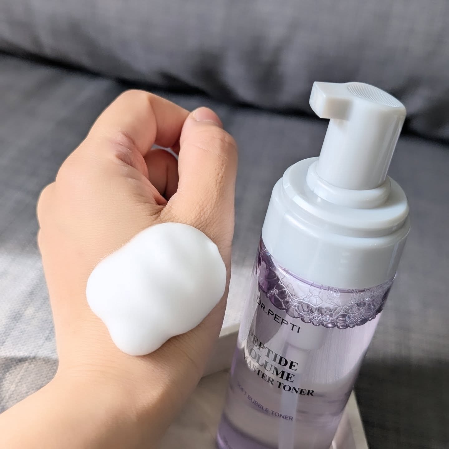 ペプチドボリュームウォーターグローセラム/DR.PEPTI/美容液を使ったクチコミ（3枚目）