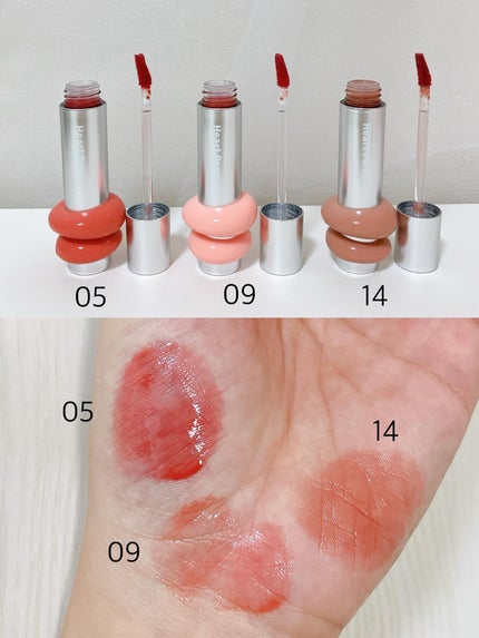 ドットオンムードワンウェイグロイティント/Heart Percent/リップティントを使ったクチコミ(2枚目)