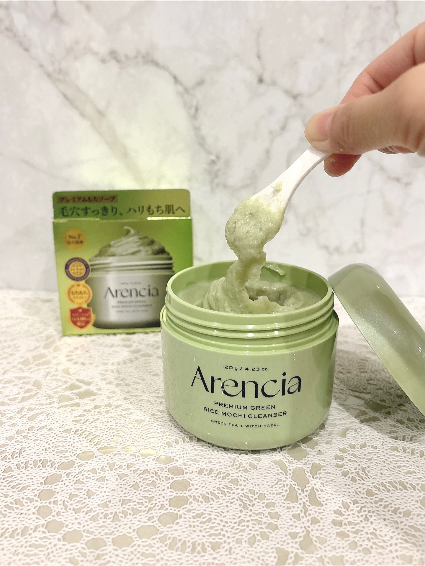 話題のもちソープで7日間チャレンジ💓
⁡
もちっとしたテクスチャーを持つ3wayクレンジングで
洗顔・クレンジング・パックとして使用できる💕
低刺激な成分で作られた
朝晩のデイリーケアに最適なソープ😉🎶
⁡
⁡
【 アレンシア 】
