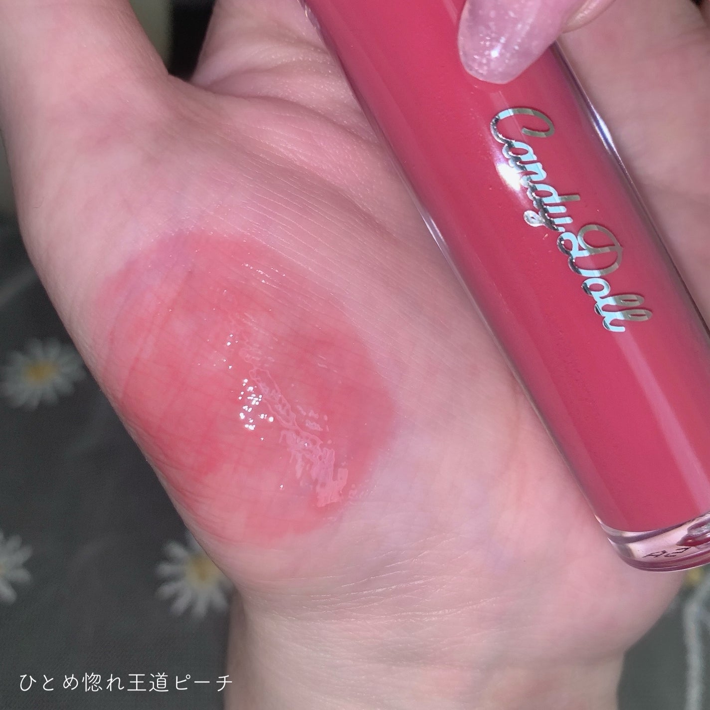 ボリューミングカラーグロス/CandyDoll/リップグロスを使ったクチコミ(3枚目)