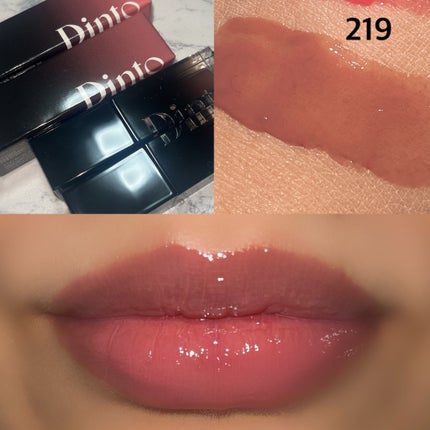 ブラーグロイリップティント/Dinto/リップティントを使ったクチコミ(4枚目)