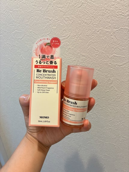 リブラッシュ モモ濃縮マウスウォッシュ/Re:Brush/マウスウォッシュ・スプレーを使ったクチコミ(5枚目)