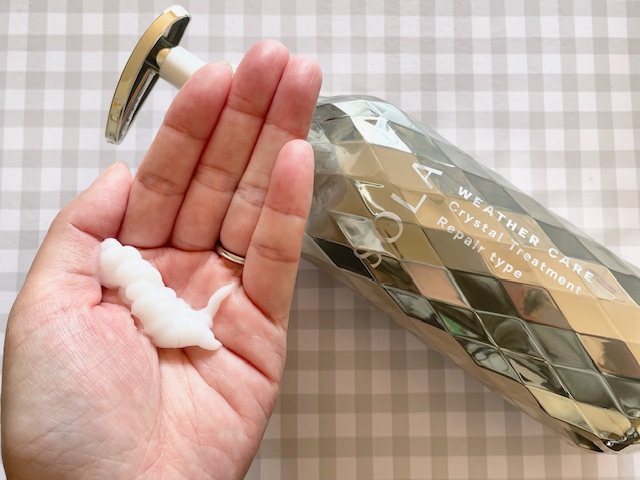 ソラ ウェザーケア クリスタル シャンプー/ヘアトリートメント リペアタイプ/SOLA WEATHER CARE/市販シャンプーを使ったクチコミ（3枚目）