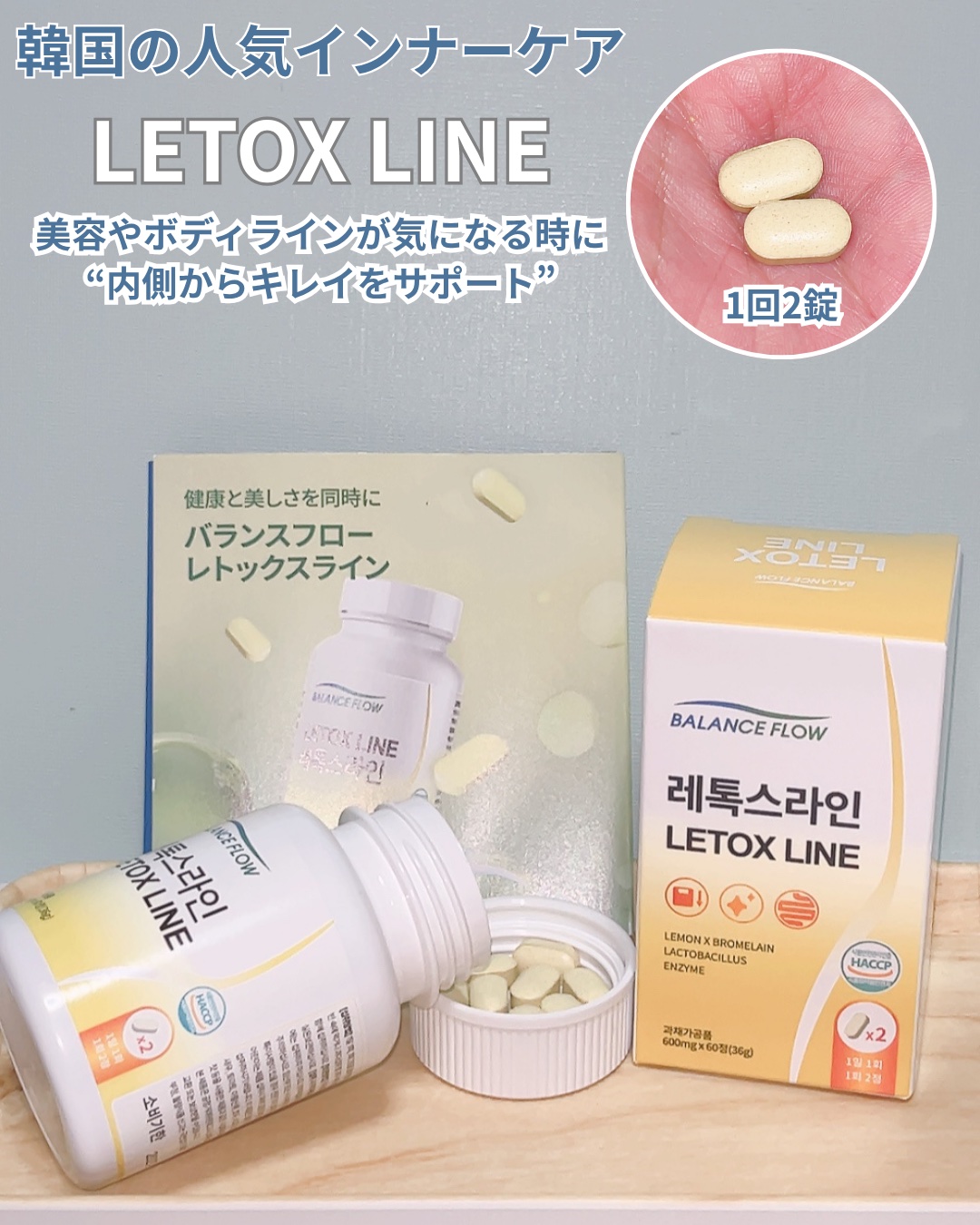 レトックスライン/Balance Flow/ボディサプリメントを使ったクチコミ（2枚目）