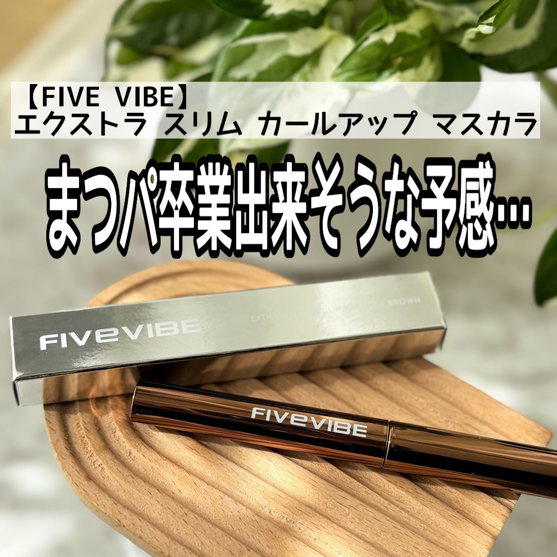 エクストラ スリム カールアップ マスカラ/FIVE VIBE/マスカラを使ったクチコミ(1枚目)