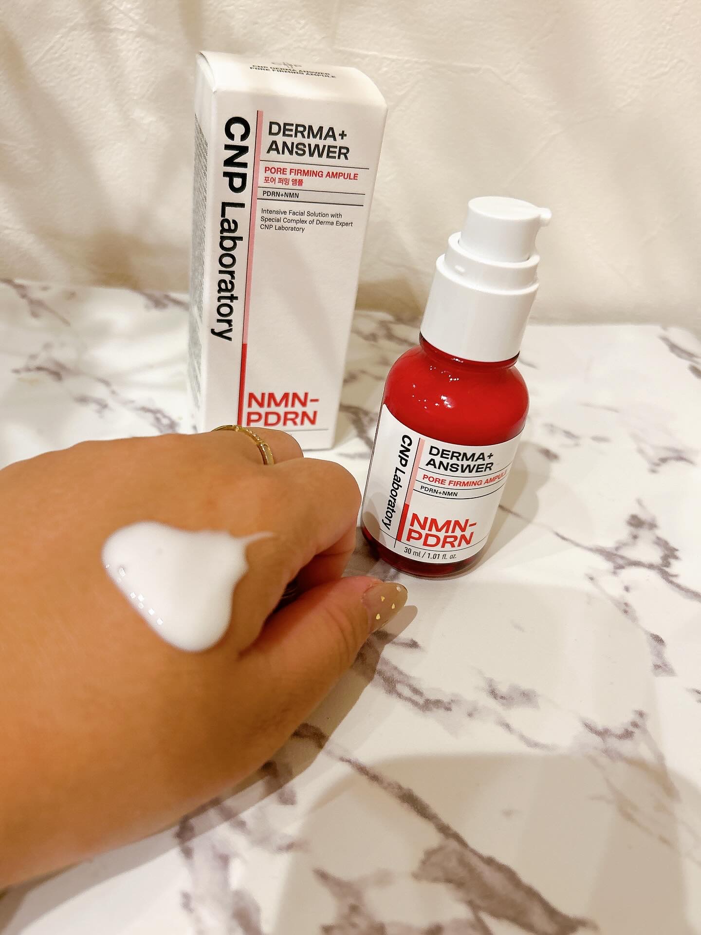 NMN-PDRN ダーマアンサー ポア ファーミング アンプル/CNP Laboratory/美容液を使ったクチコミ（3枚目）