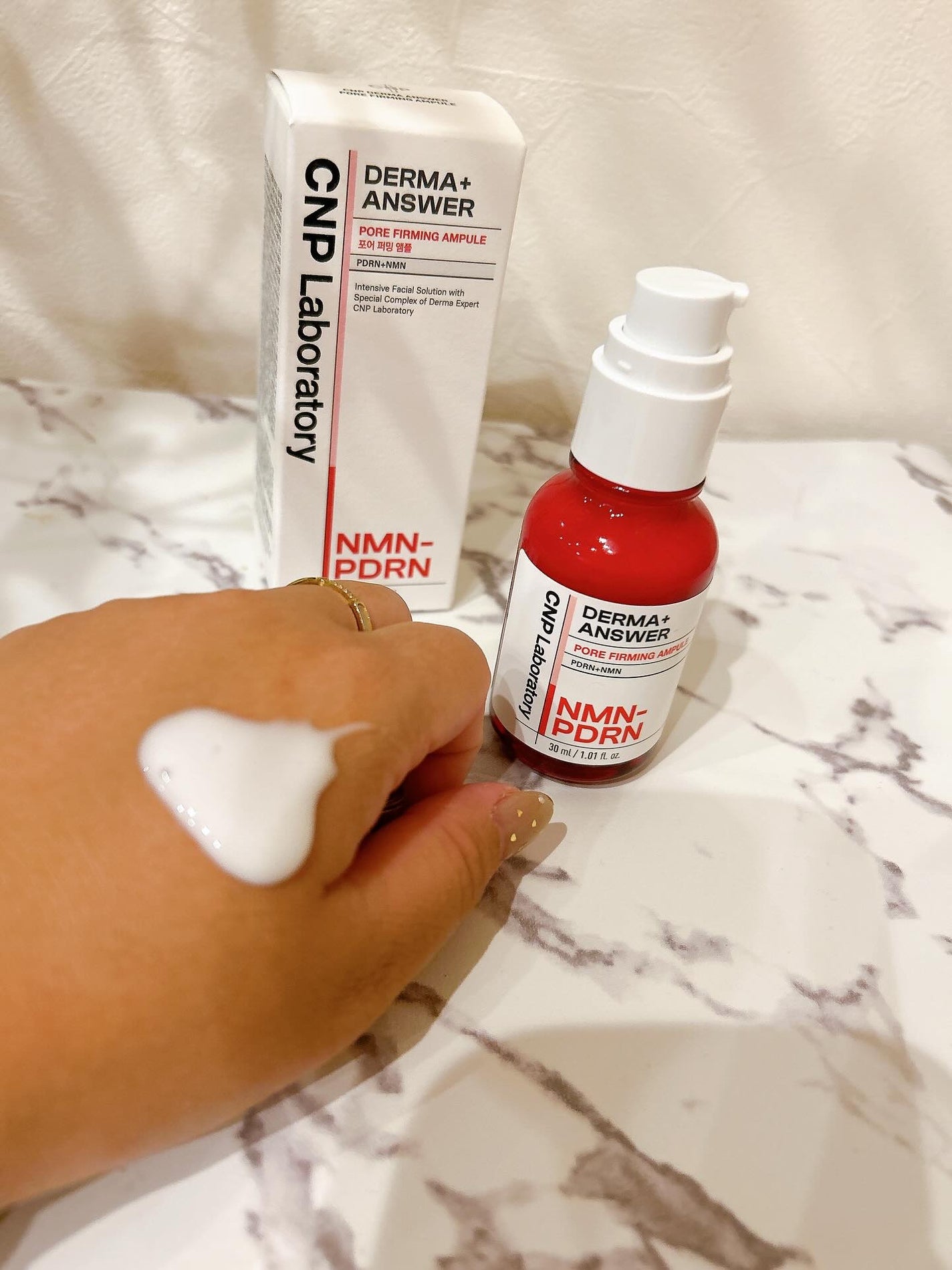 NMN-PDRN ダーマアンサー ポア ファーミング アンプル/CNP Laboratory/美容液を使ったクチコミ(3枚目)