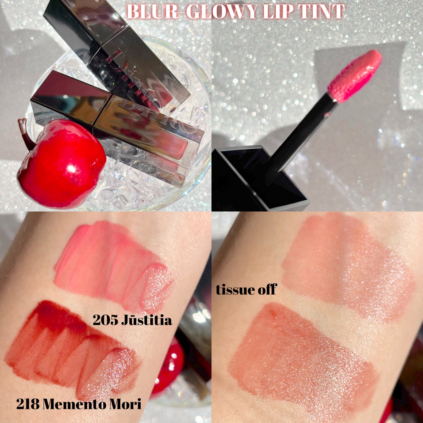 ブラーグロイリップティント/Dinto/リップティントを使ったクチコミ(3枚目)