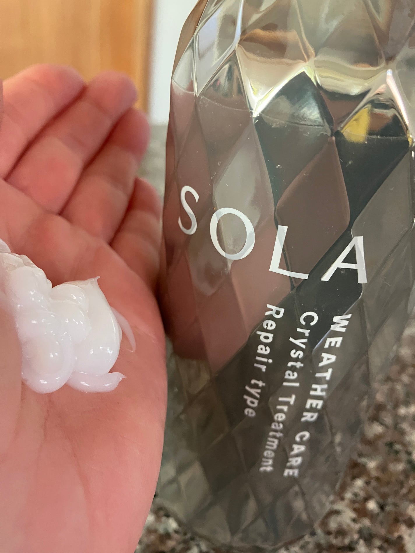 ソラ ウェザーケア クリスタル シャンプー/ヘアトリートメント リペアタイプ/SOLA WEATHER CARE/市販シャンプーを使ったクチコミ(4枚目)