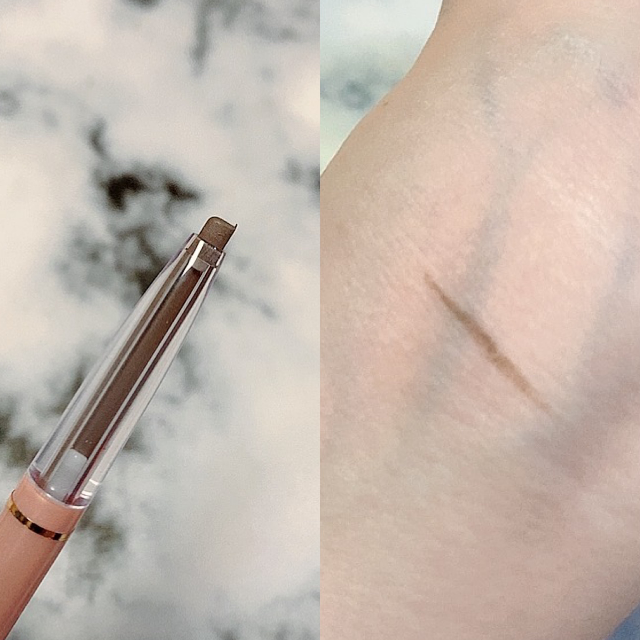 パラドゥ アイブロウペンシルNのクチコミ「
眉毛ないやん？w

って旅中に気づくおばさんです。

で、コンビニで慌てて買った
パラドゥ
.....」（2枚目）