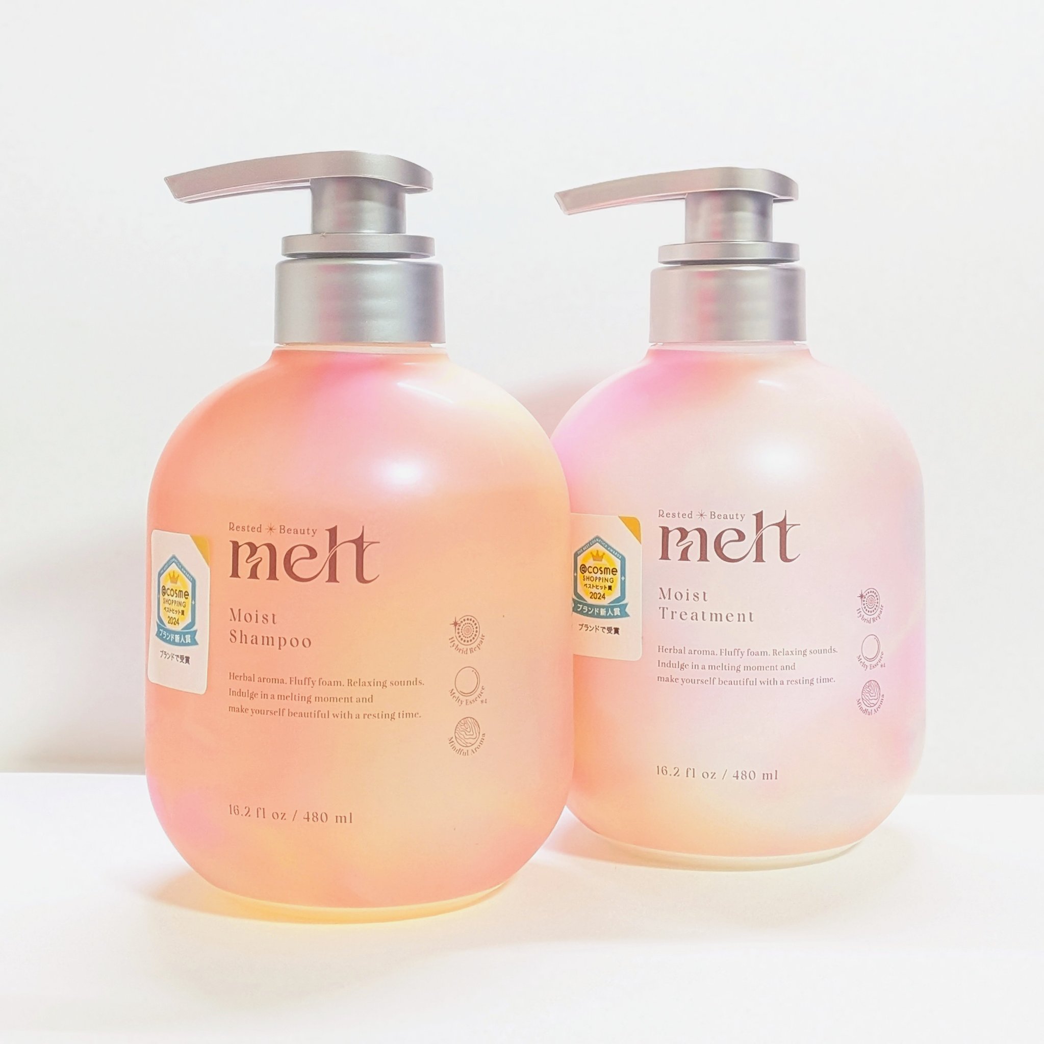 メルト モイストシャンプー／トリートメント/melt/市販シャンプーを使ったクチコミ（1枚目）