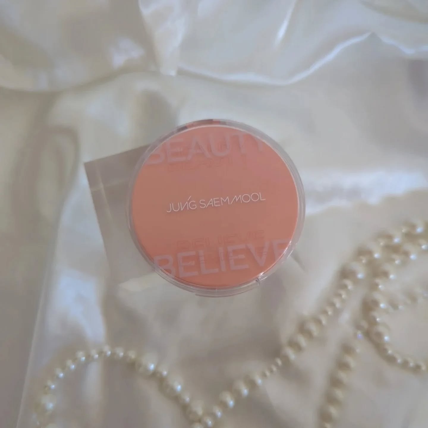 アーティストクッションブラッシュ/JUNG SAEM MOOL/リキッドチークを使ったクチコミ（1枚目）