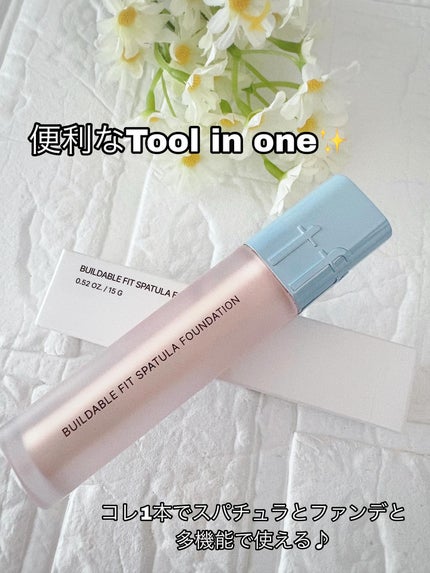 ビルダブルフィットスパチュラファンデーション/TFIT/ファンデーションを使ったクチコミ(2枚目)