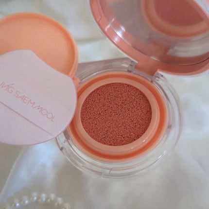 アーティストクッションブラッシュ/JUNG SAEM MOOL/リキッドチークを使ったクチコミ(2枚目)