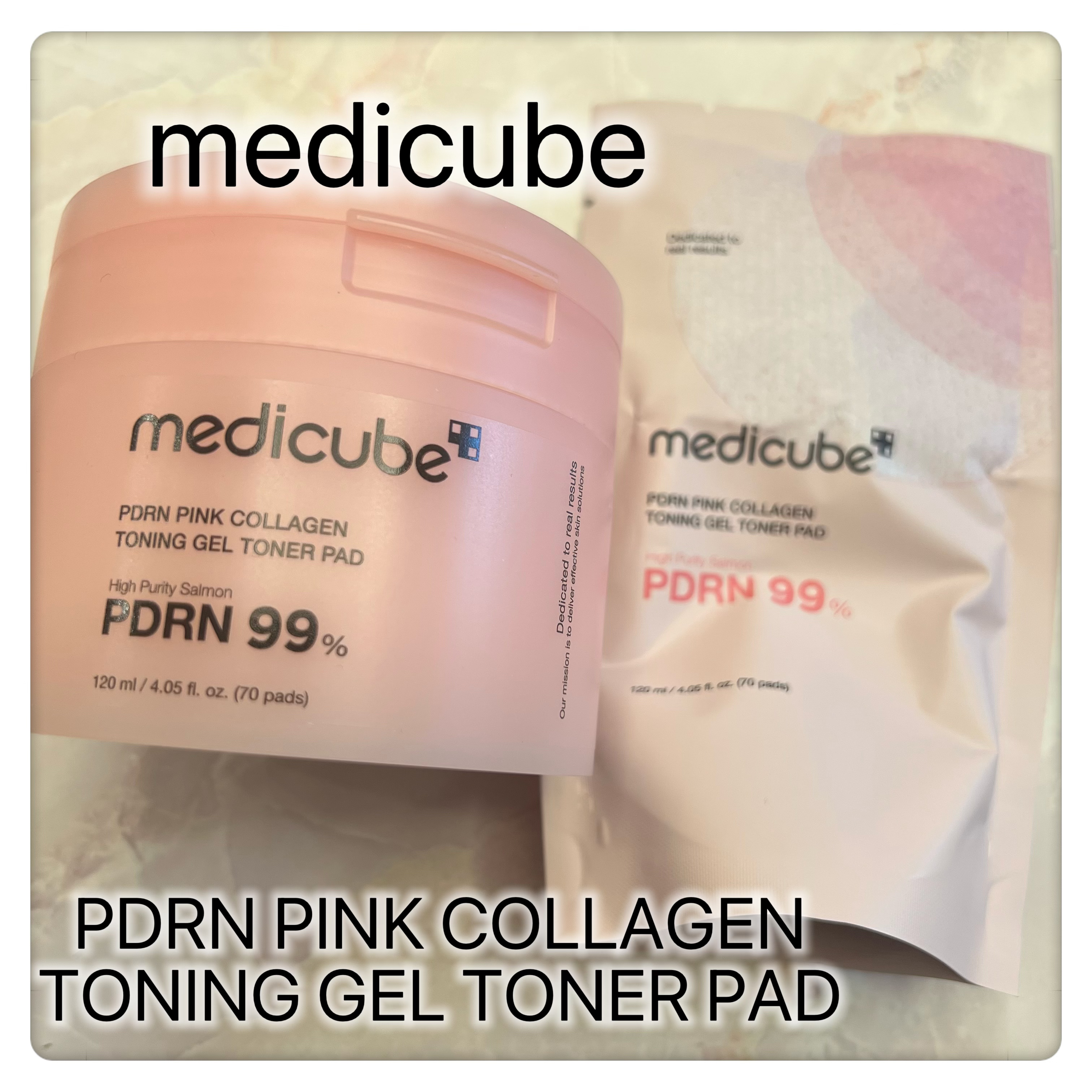 MEDICUBE
PDRNコラーゲントーニングゲルトナーパット

こちらむーんぱわーさろん内でいただきました。#gifted 

ジェル状のパッドがやさしく肌に密着し、
PDRNとコラーゲンがうるおいを深く届けてくる💗

乾燥やハリ不足を