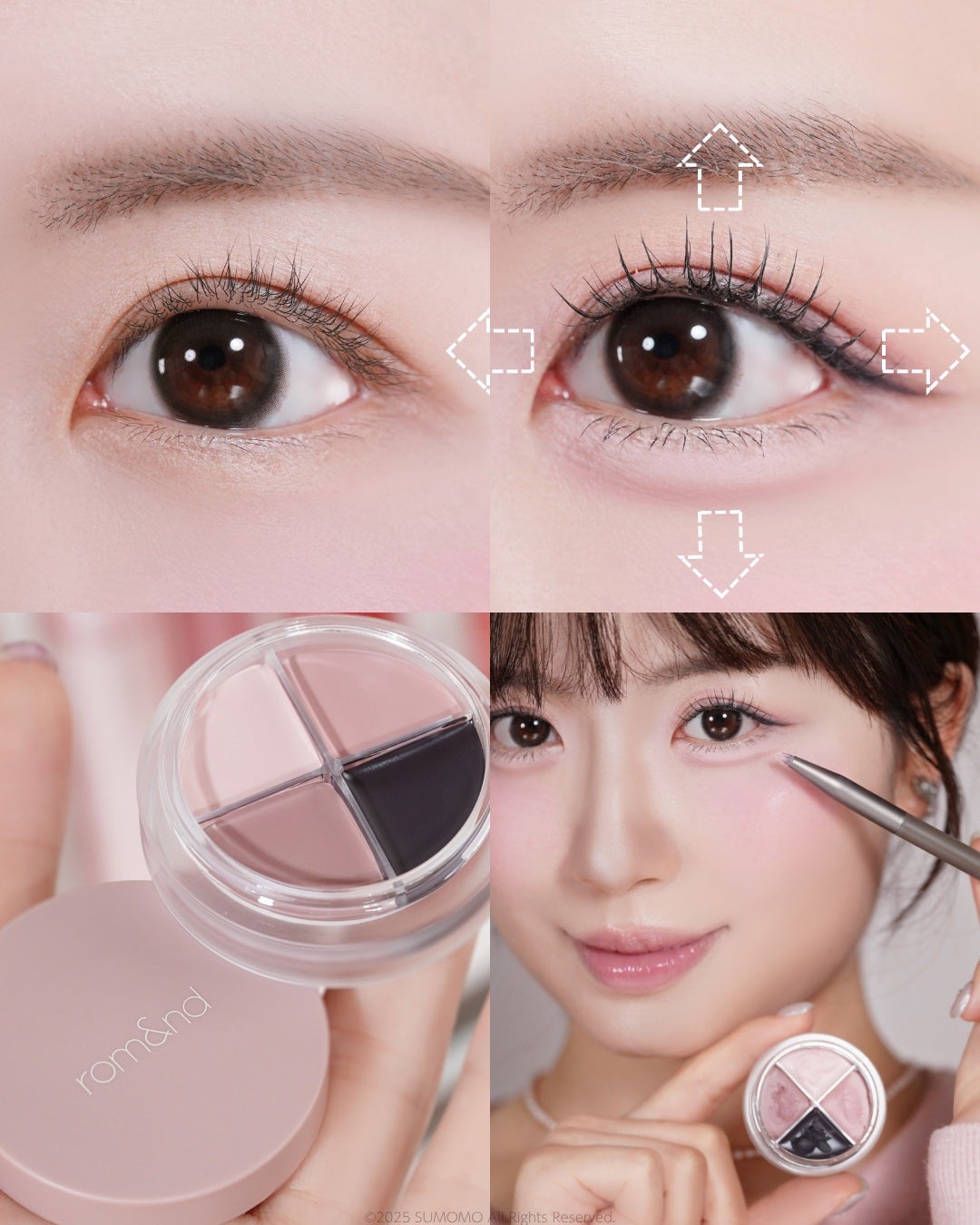 SUMOMO on LIPS 「˗ˋˏバズり中のrom&nd新作速報🩶ˎˊ˗アイドル級のデカ目..」(1枚目)