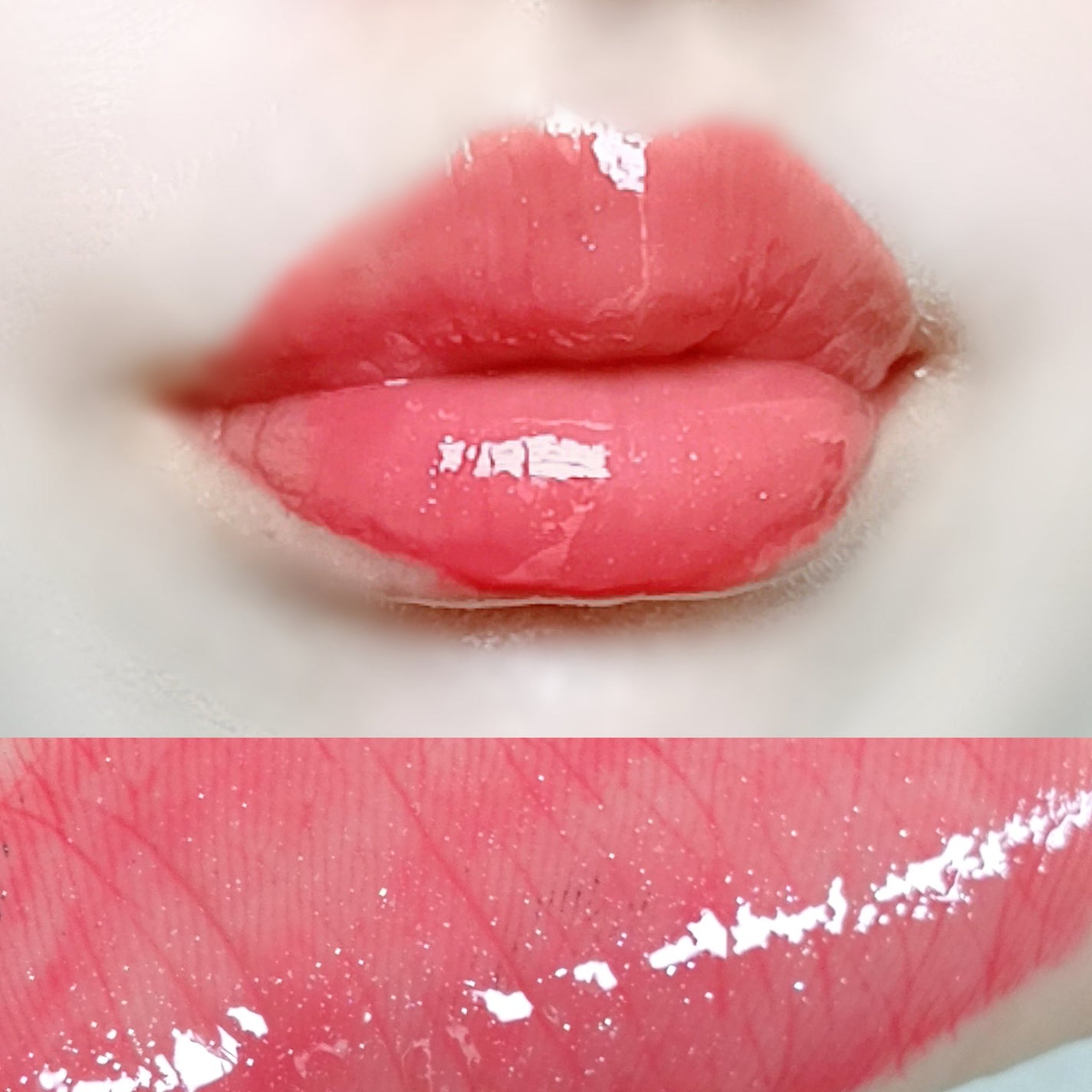 ディープキスド プランピング リップエナメル/Dinto/リップグロスを使ったクチコミ(4枚目)