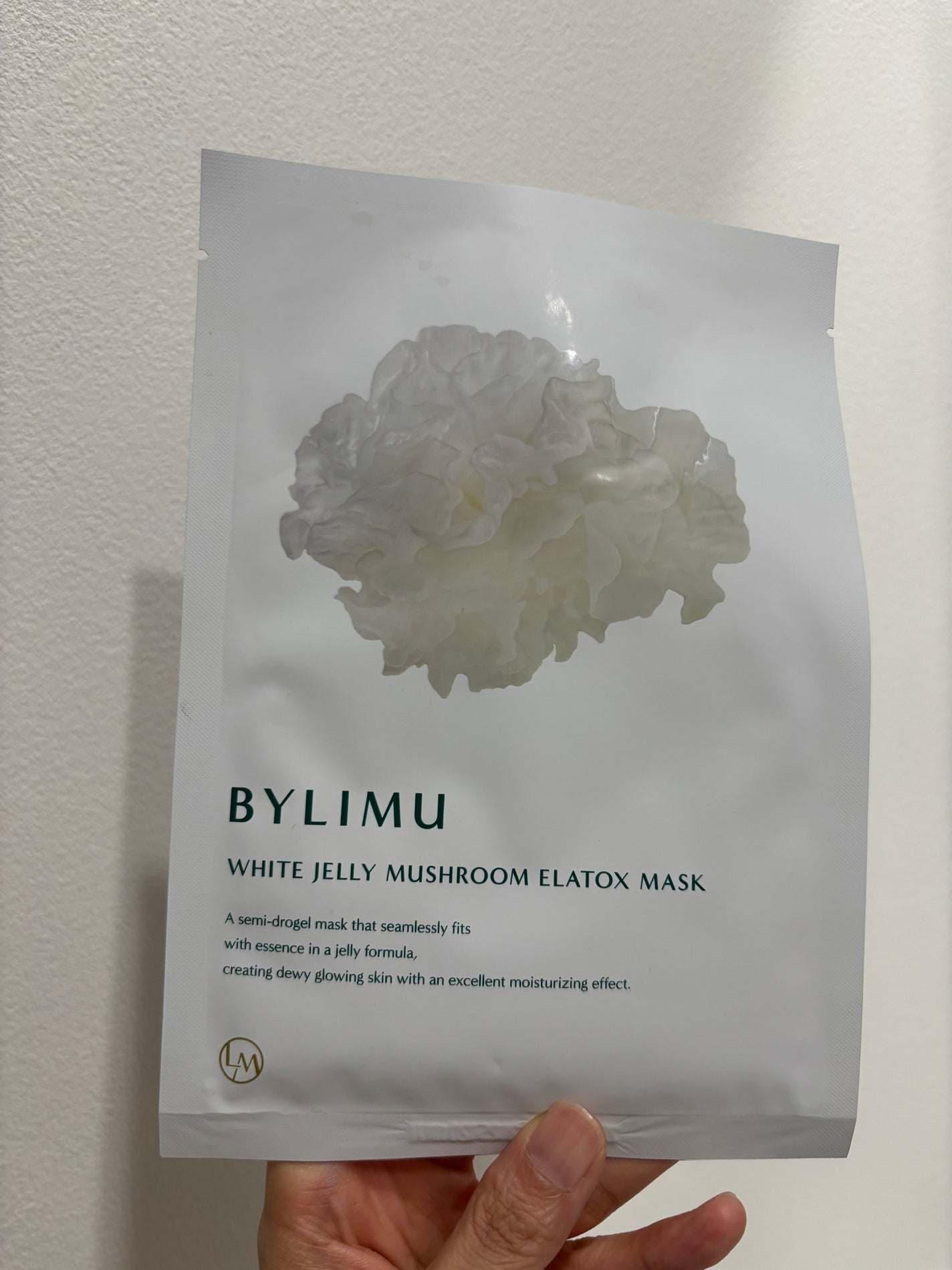 ホワイト ゼリー マッシュルーム エラトックス マスク/BYLIMU/シートマスク・パックを使ったクチコミ(1枚目)