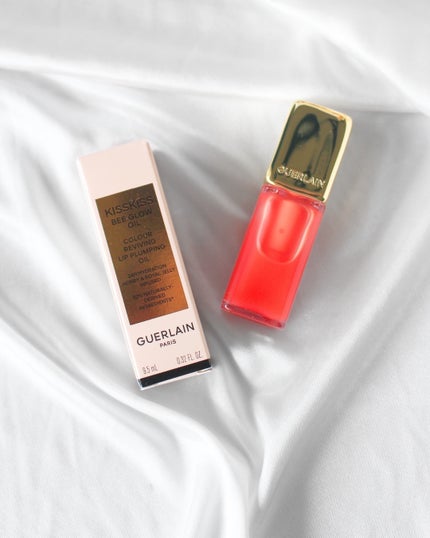 キスキス ビー グロウ オイル/GUERLAIN/リップグロスを使ったクチコミ(4枚目)