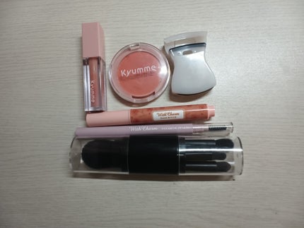 KM パウダーチーク/DAISO/パウダーチークを使ったクチコミ(1枚目)