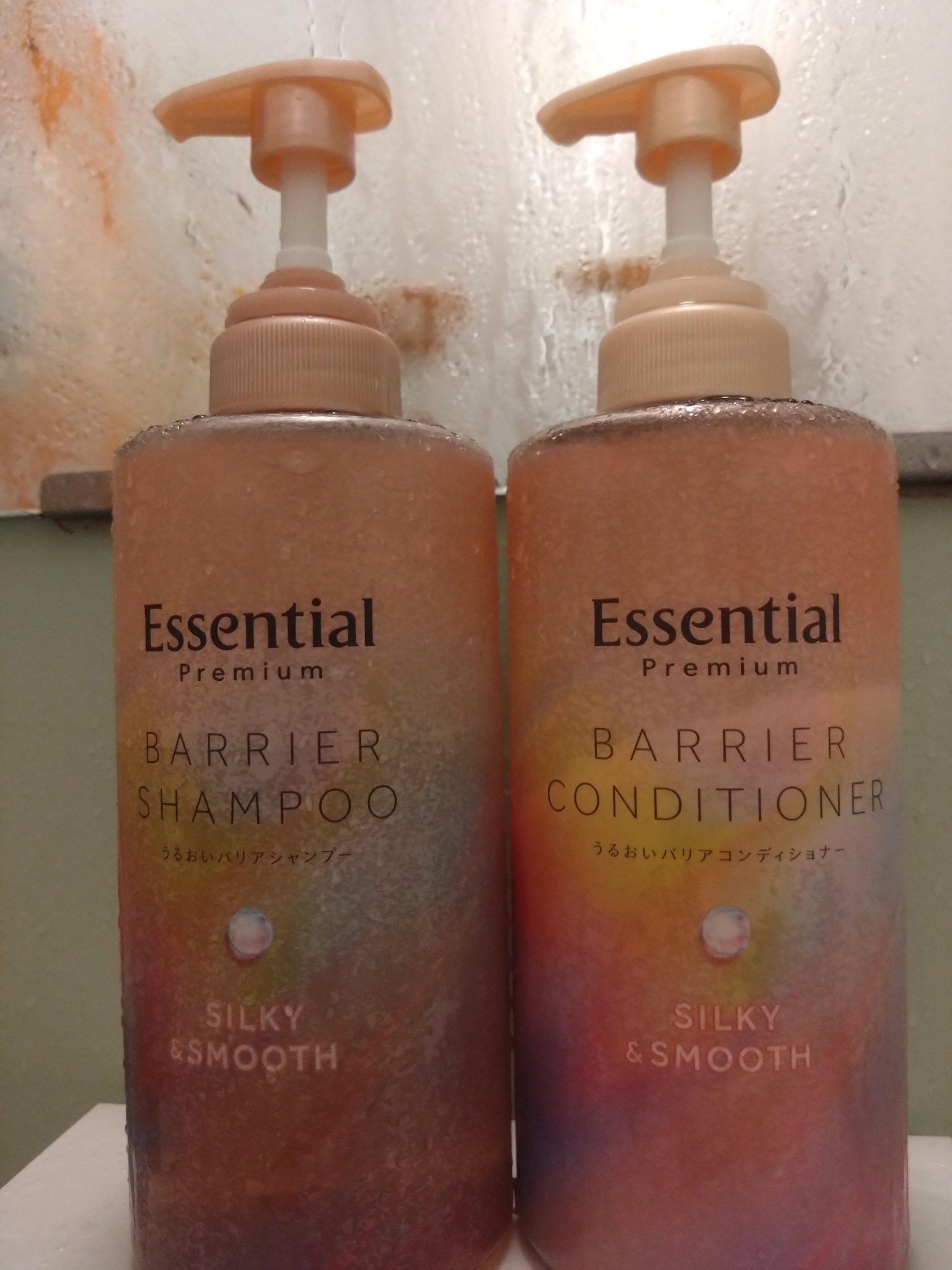 エッセンシャルプレミアム バリアシャンプー・コンディショナー シルキー＆スムース/エッセンシャル/市販シャンプーを使ったクチコミ（1枚目）