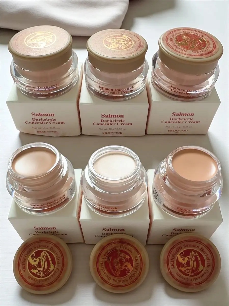 サーモンPDRNダークサークルコンシーラークリーム/SKINFOOD/クリームコンシーラーを使ったクチコミ（1枚目）