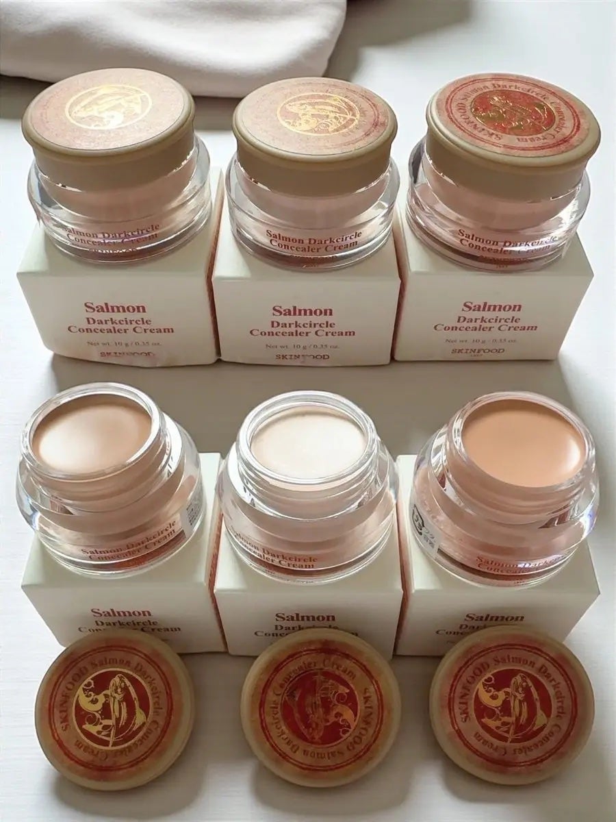 サーモンPDRNダークサークルコンシーラークリーム/SKINFOOD/クリームコンシーラーを使ったクチコミ(1枚目)