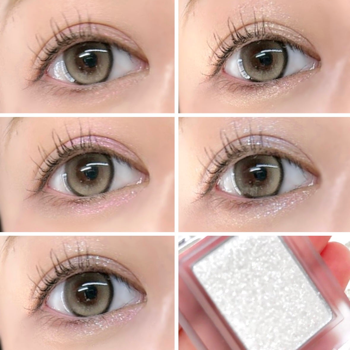 マイフェイブ ピースアイフローズン/HOLIKA HOLIKA/単色アイシャドウを使ったクチコミ(2枚目)