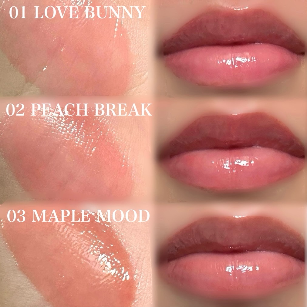 ボリューミングカラーグロス/CandyDoll/リップグロスを使ったクチコミ（2枚目）