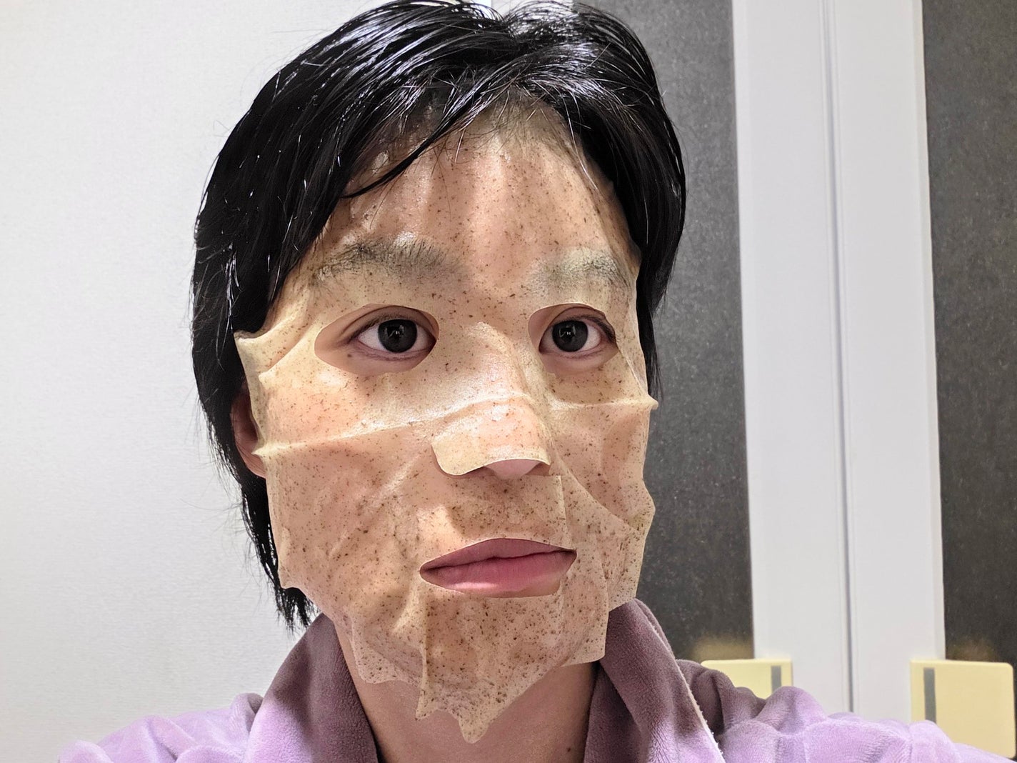 ツボクサスージングハイドロヨモギマスク/LIALUSTER/シートマスク・パックを使ったクチコミ(3枚目)