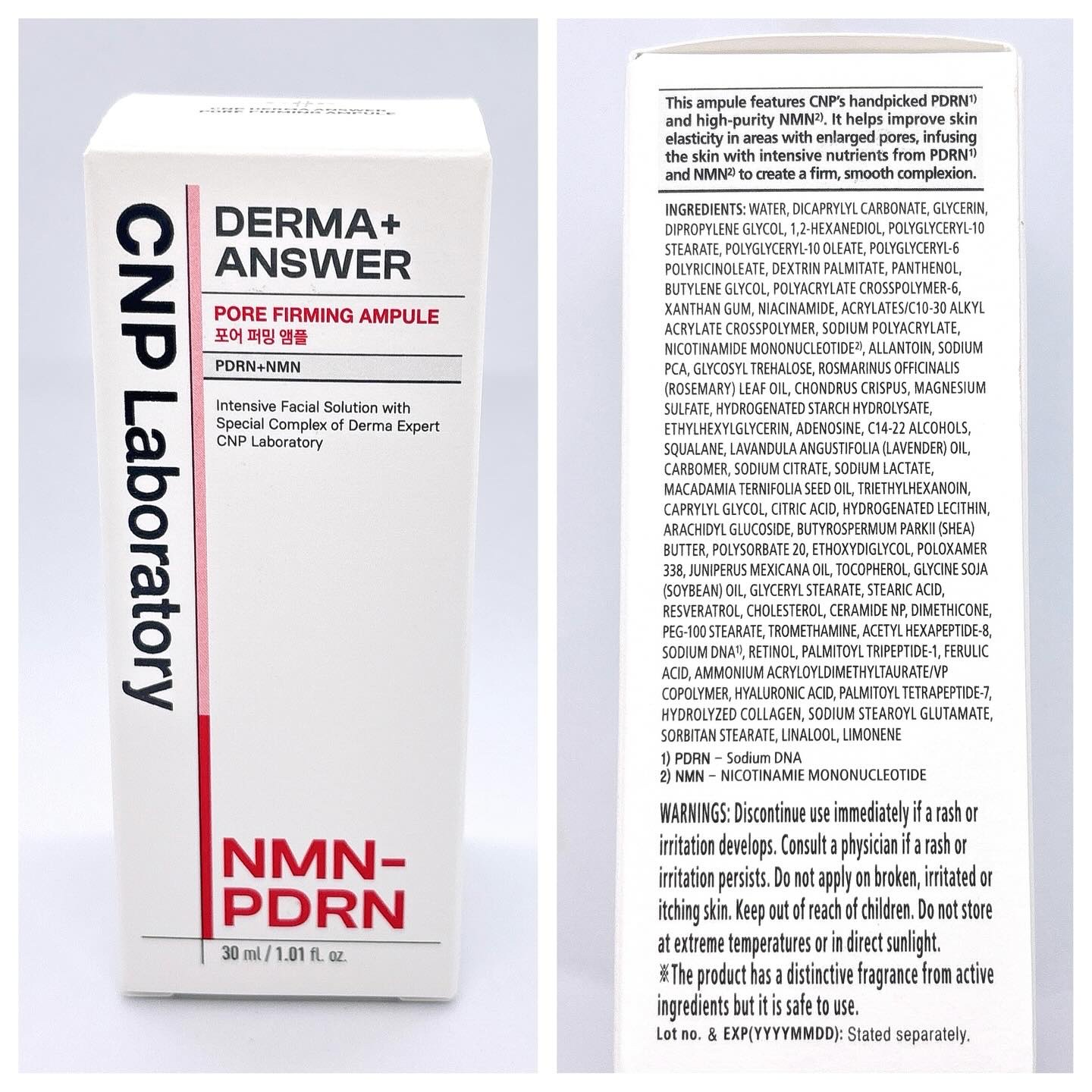 NMN-PDRN ダーマアンサー ポア ファーミング アンプル/CNP Laboratory/美容液を使ったクチコミ（3枚目）