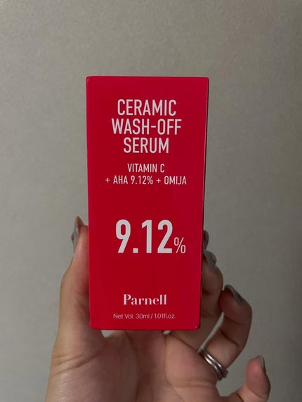 AHA 9.12 オミジャ 陶器肌 ウォッシュオフ セラム/parnell/美容液を使ったクチコミ(2枚目)