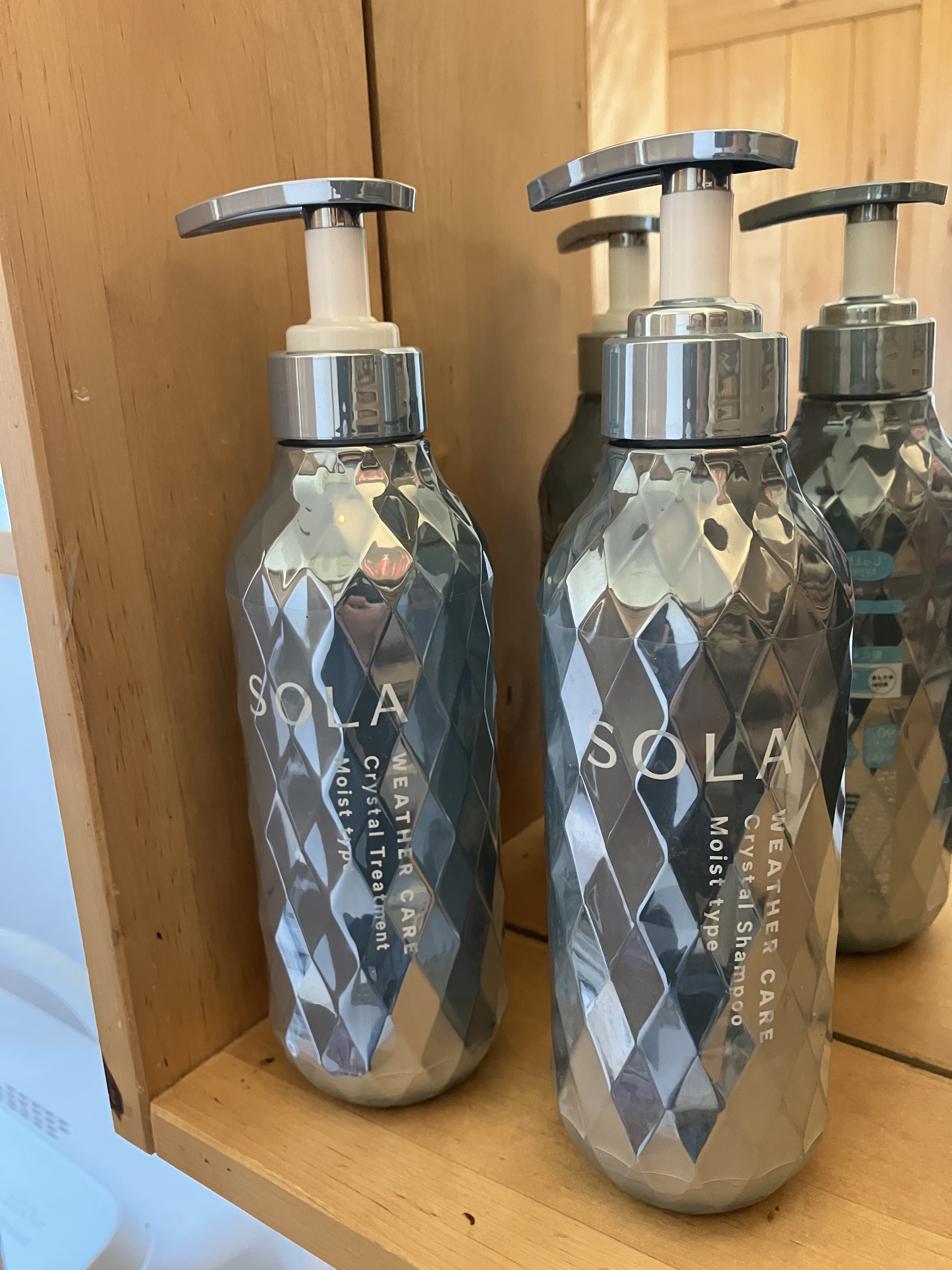 ソラ ウェザーケア クリスタル シャンプー/ヘアトリートメント モイストタイプ/SOLA WEATHER CARE/市販シャンプーを使ったクチコミ（1枚目）