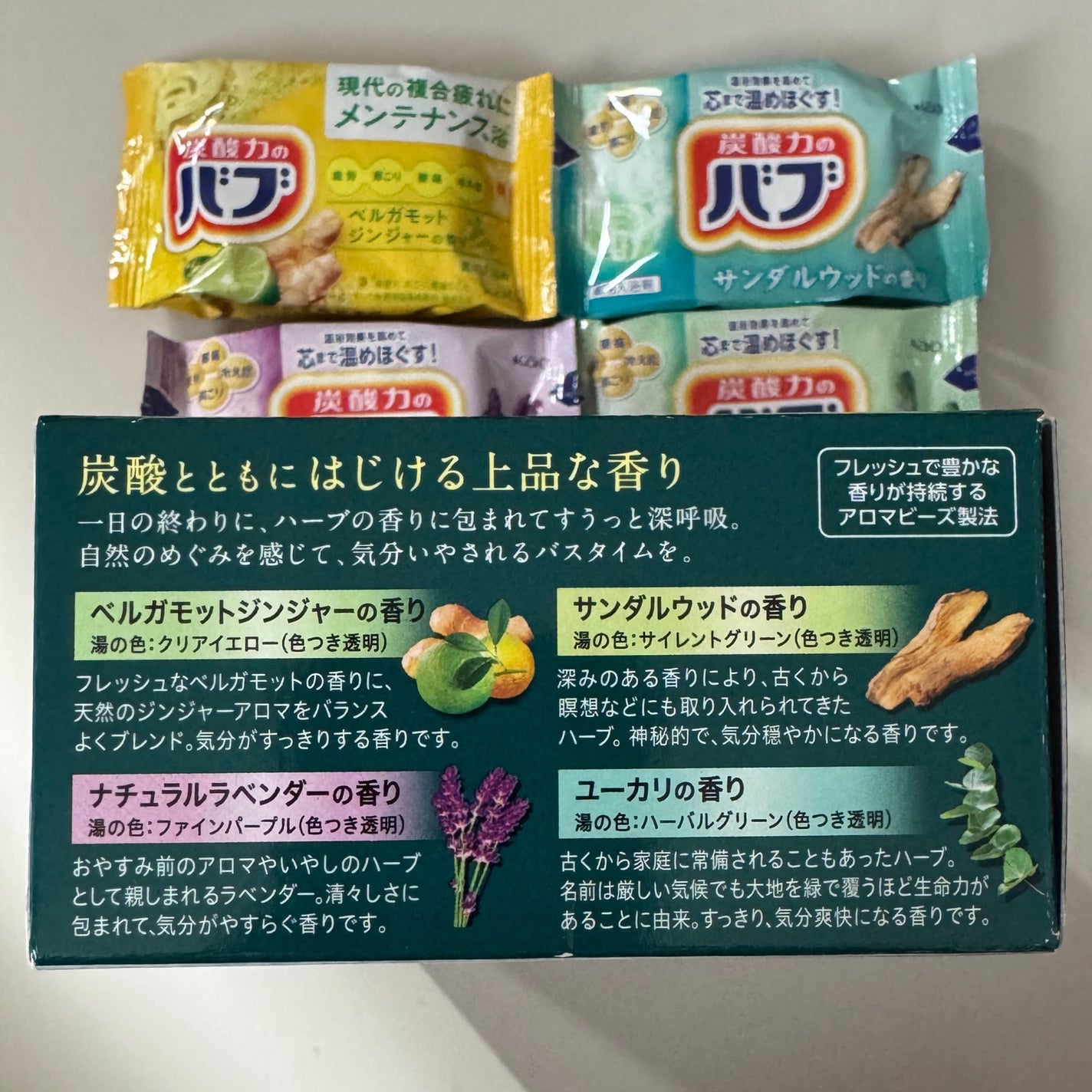 ピースフルハーブ/バブ/炭酸系入浴剤を使ったクチコミ(4枚目)