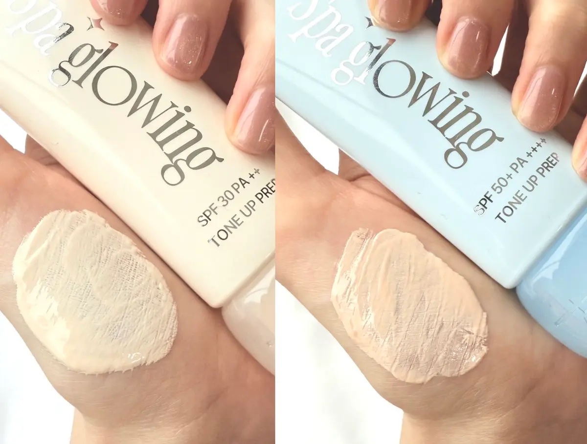 スパグロウUVトーンアップベース/fwee/化粧下地を使ったクチコミ（2枚目）