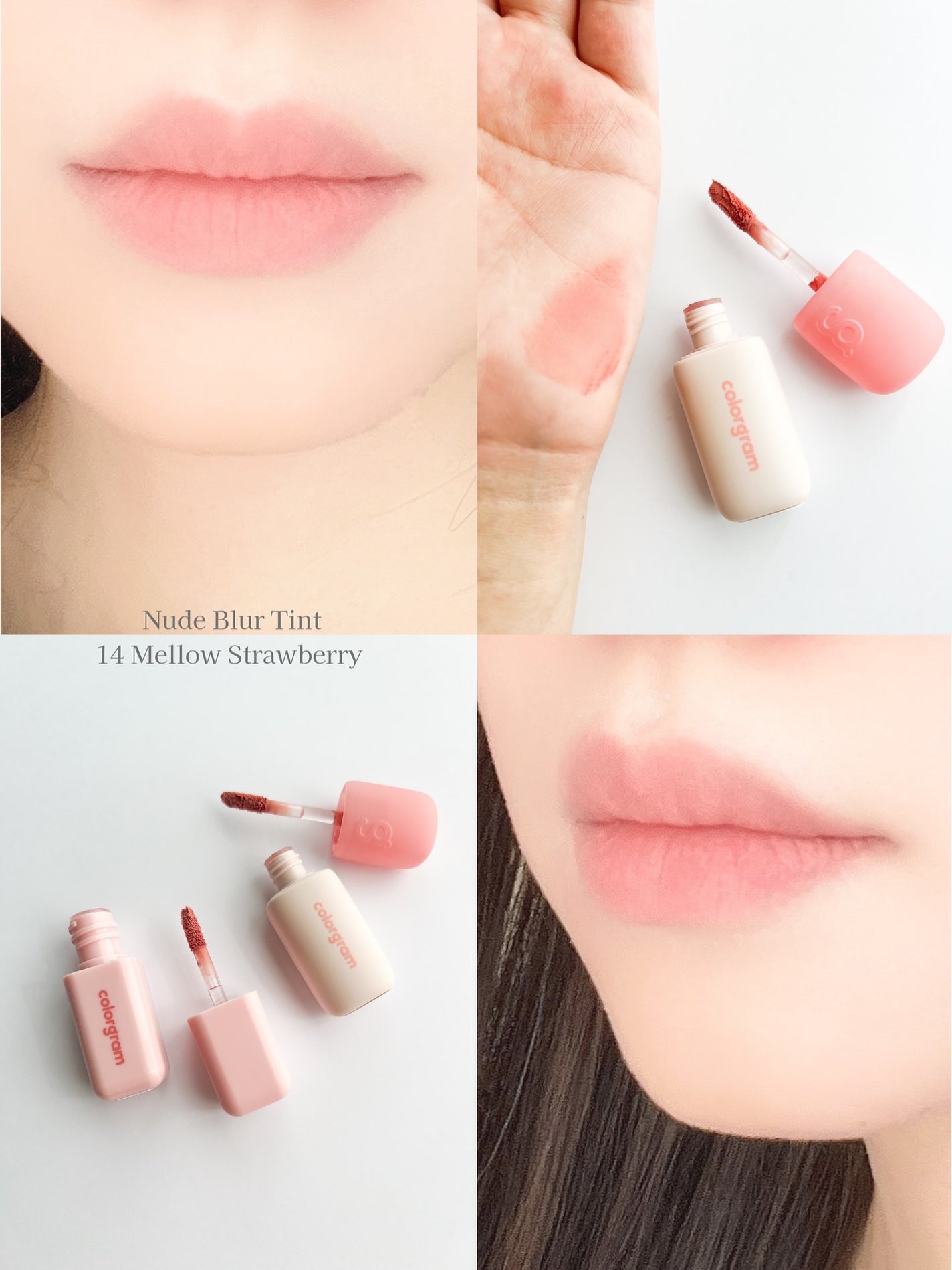 ヌーディーブラーティント/Colorgram/リップティントを使ったクチコミ(3枚目)