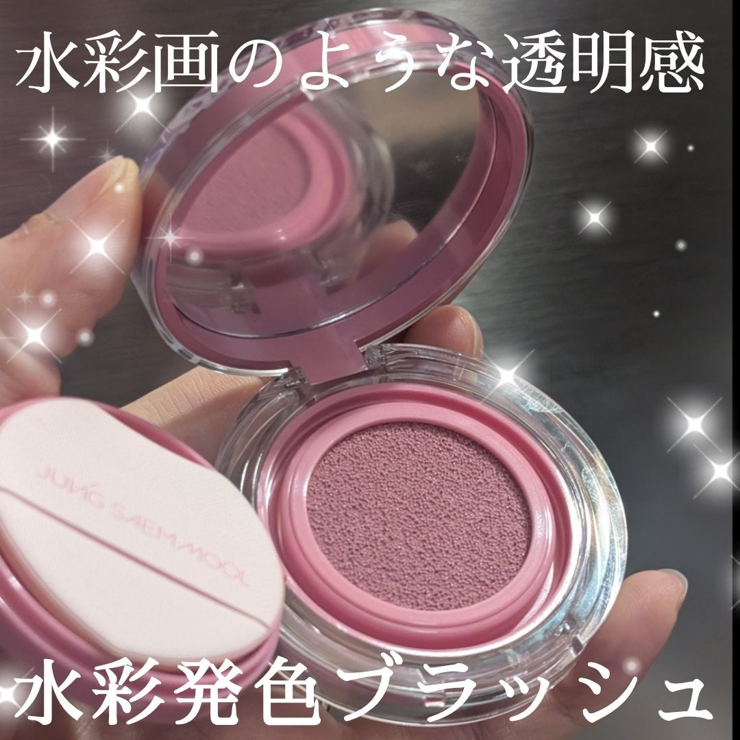 アーティストクッションブラッシュ/JUNG SAEM MOOL/リキッドチークを使ったクチコミ(1枚目)