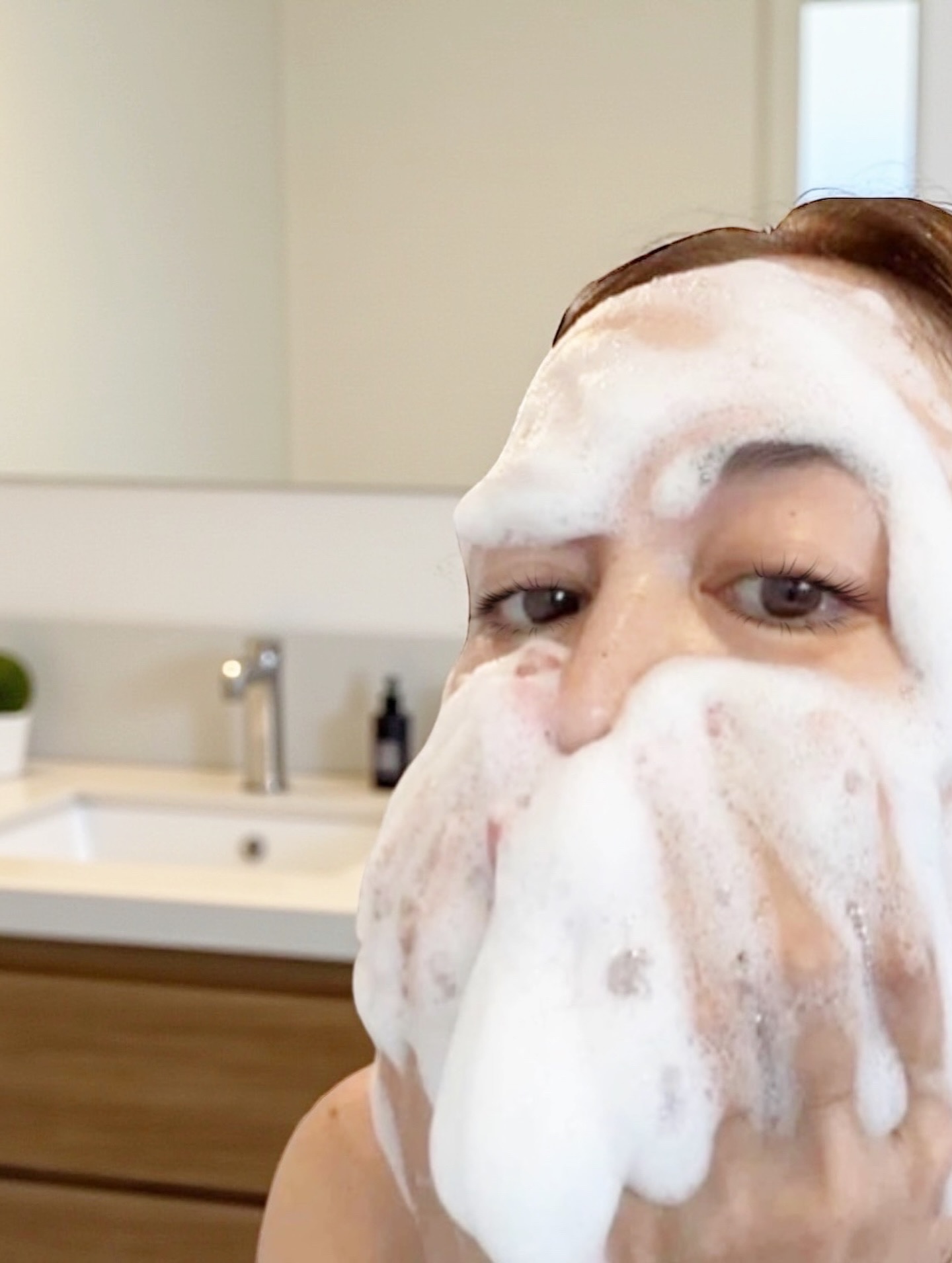 プレミアムもちソープ「グリーン」 /アレンシア/その他洗顔料を使ったクチコミ（2枚目）