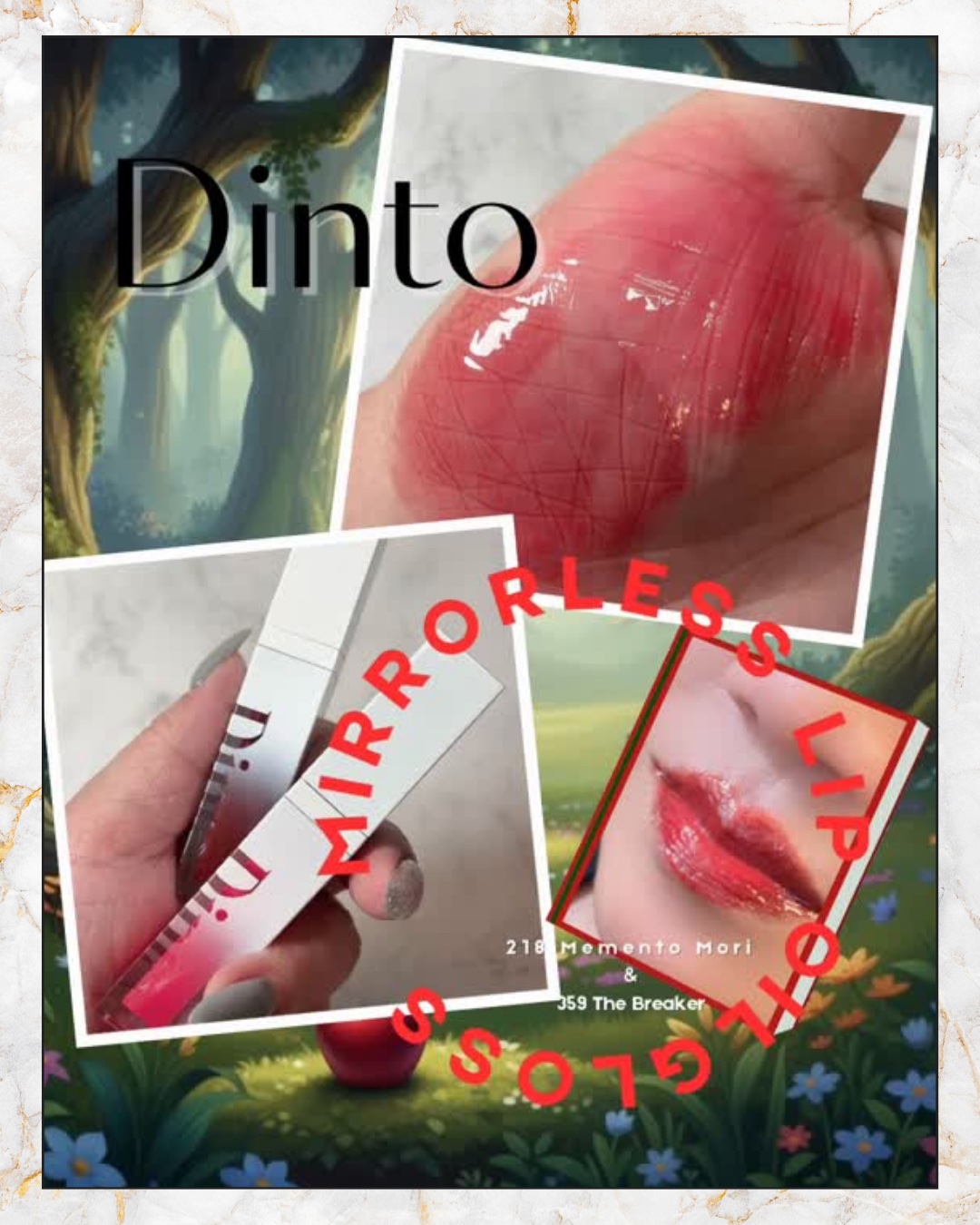 ブラーグロイリップティント/Dinto/リップティントを使ったクチコミ（1枚目）