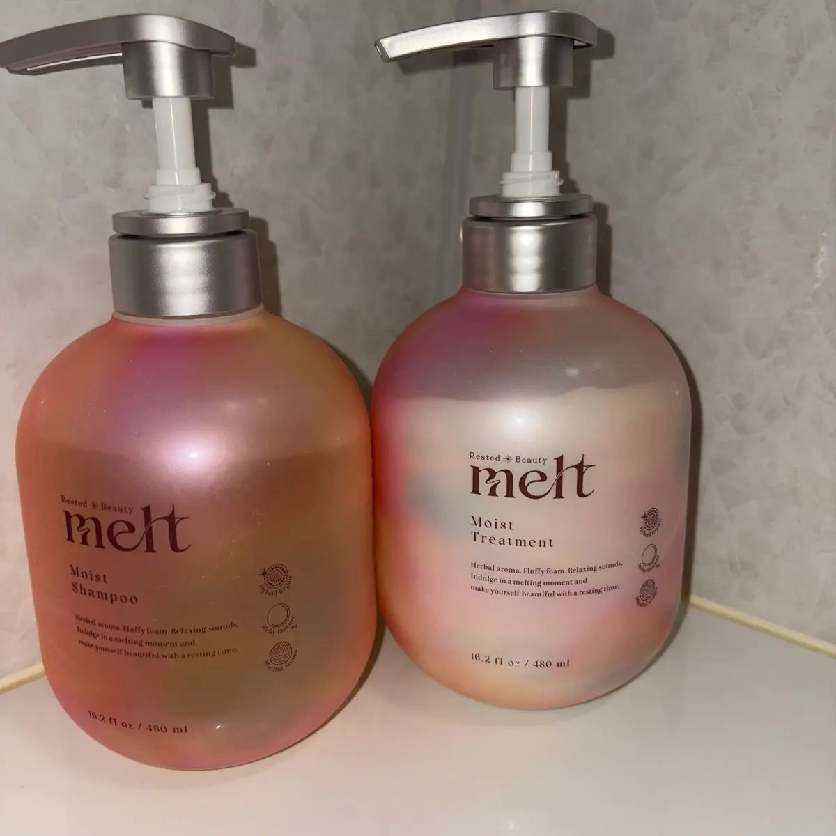 メルト モイストシャンプー/トリートメント/melt/市販シャンプーを使ったクチコミ(2枚目)