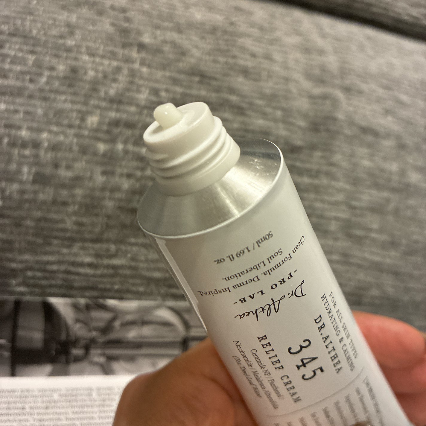 345リリーフクリーム/Dr.Althea/フェイスクリームを使ったクチコミ(3枚目)