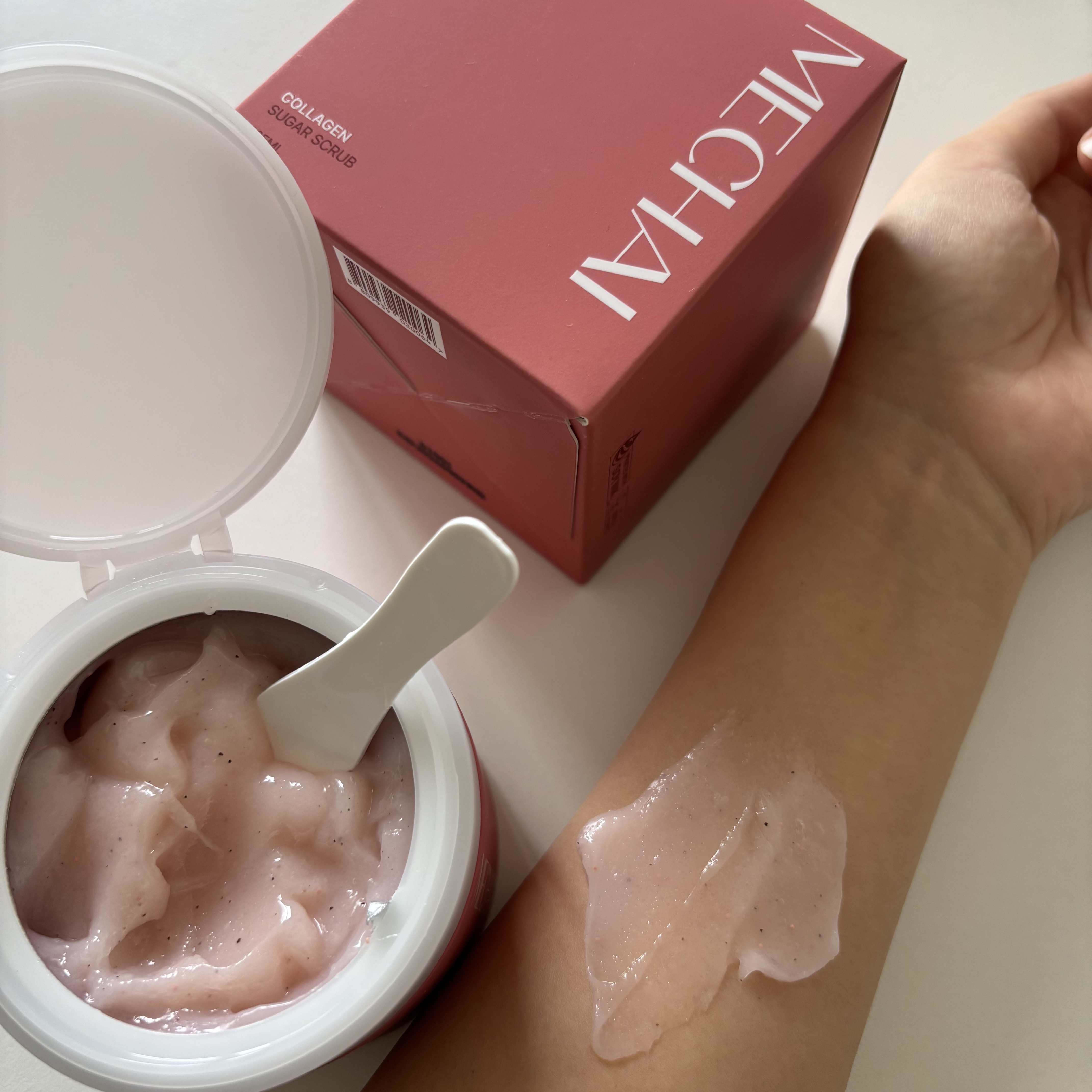 ミチャイコラーゲンスクラブ/MECHAI/ボディスクラブを使ったクチコミ（2枚目）