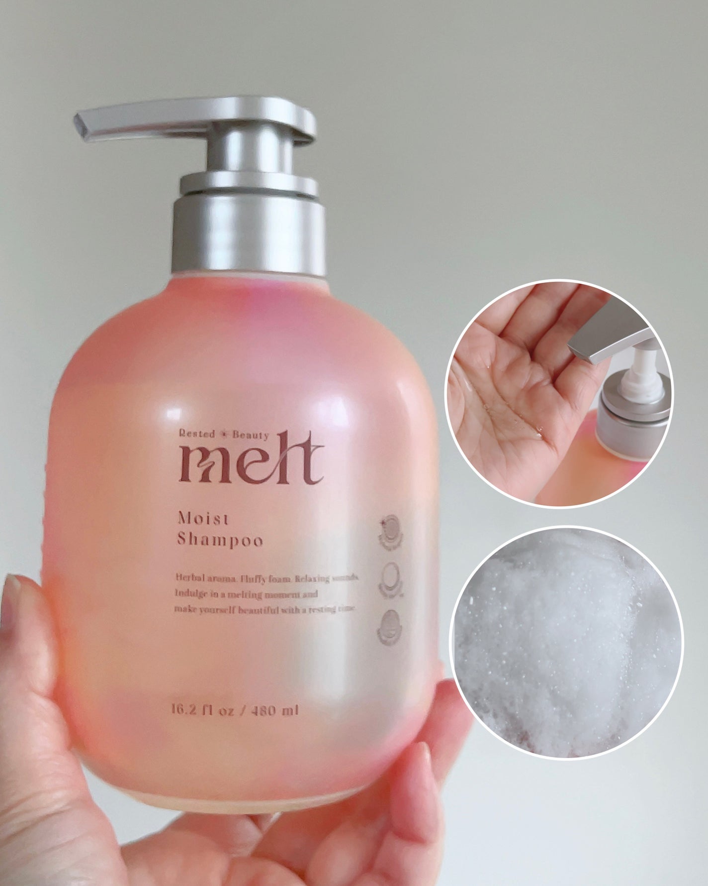 メルト モイストシャンプー/トリートメント/melt/市販シャンプーを使ったクチコミ(2枚目)