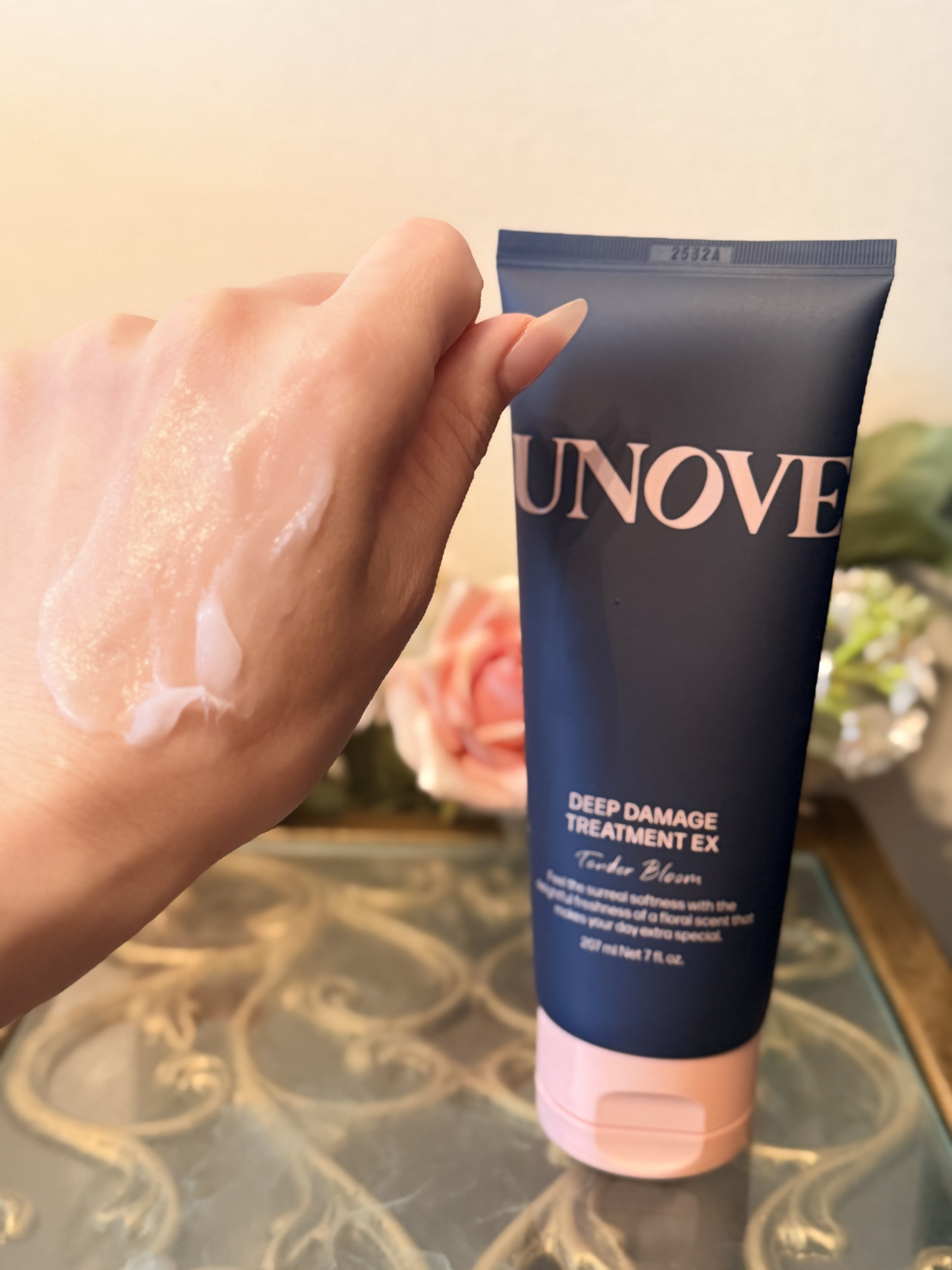 ディープダメージトリートメントEX/UNOVE/洗い流すヘアトリートメントを使ったクチコミ（3枚目）