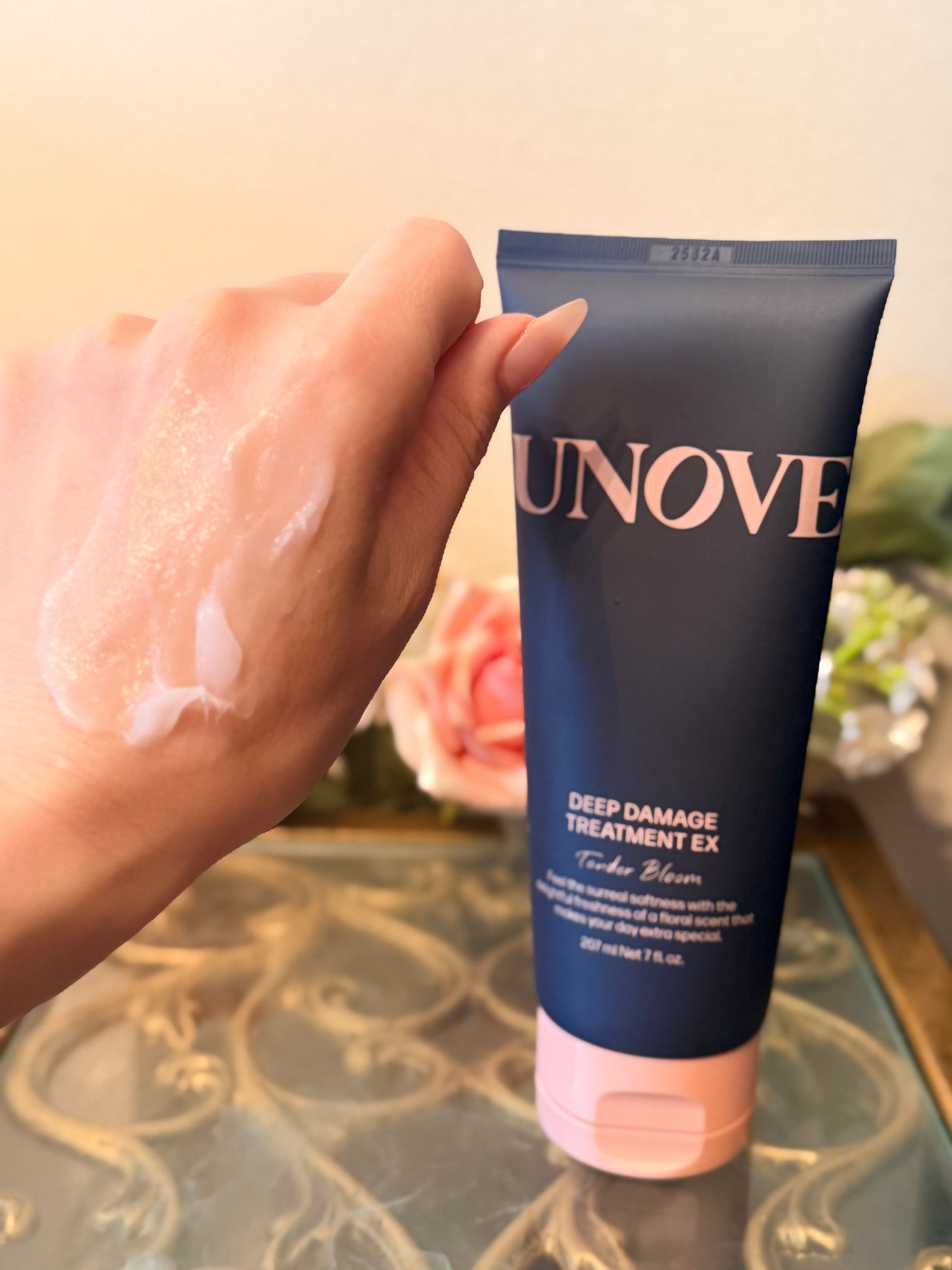 ディープダメージトリートメントEX/UNOVE/洗い流すヘアトリートメントを使ったクチコミ(3枚目)