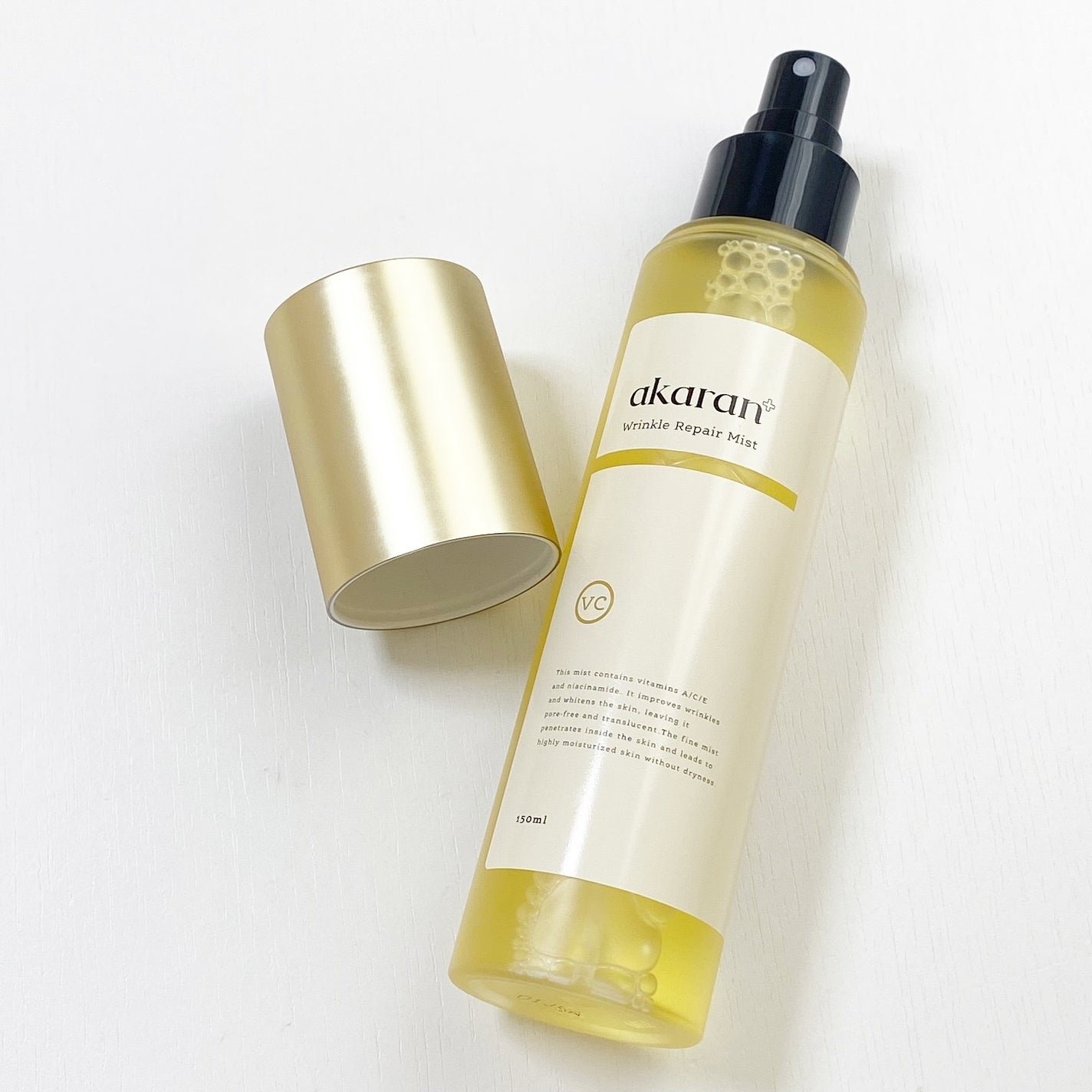 リンクルリペアミスト/akaran+/ミスト状化粧水を使ったクチコミ(2枚目)