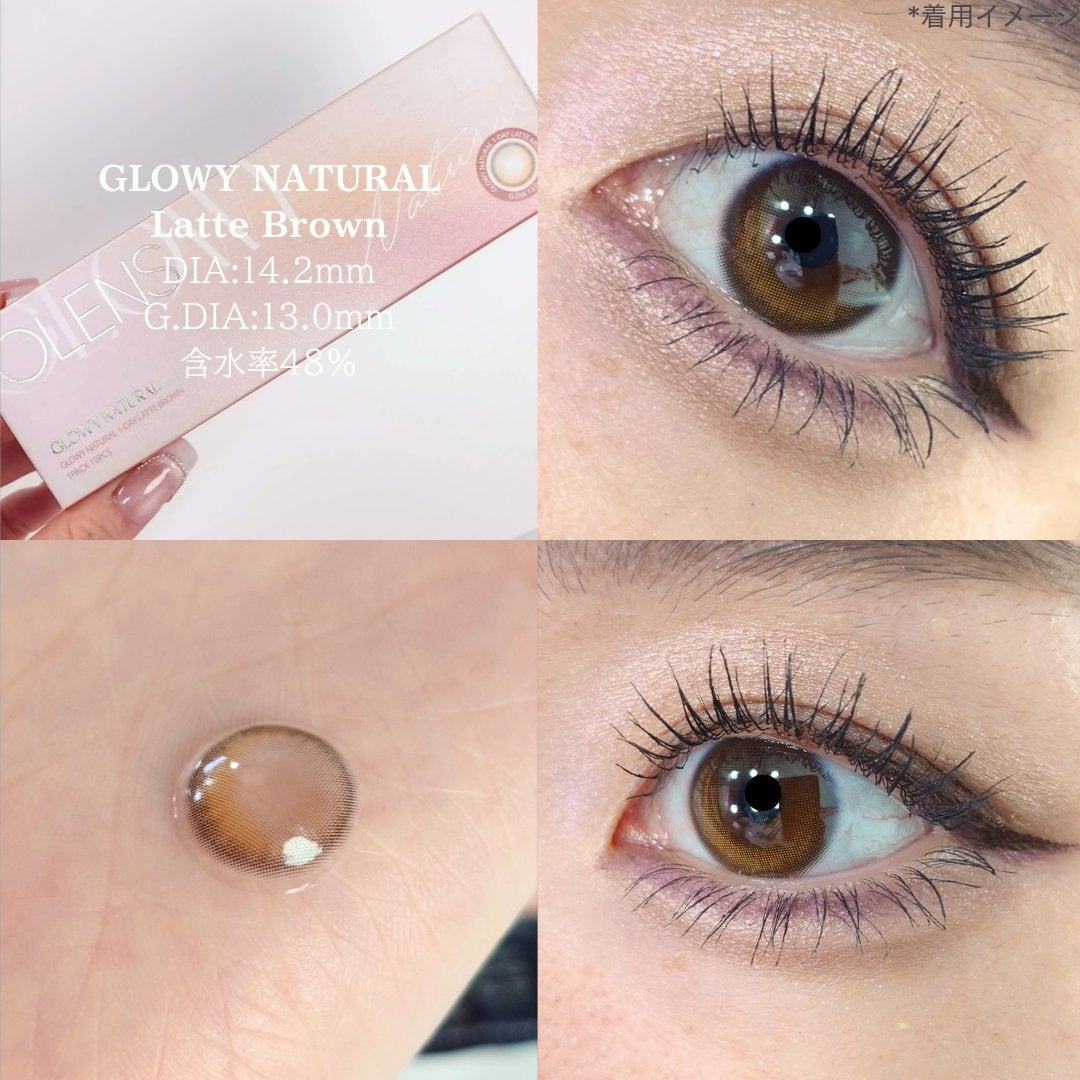 Glowy 1day/OLENS/ワンデー(1DAY)カラコンを使ったクチコミ(4枚目)