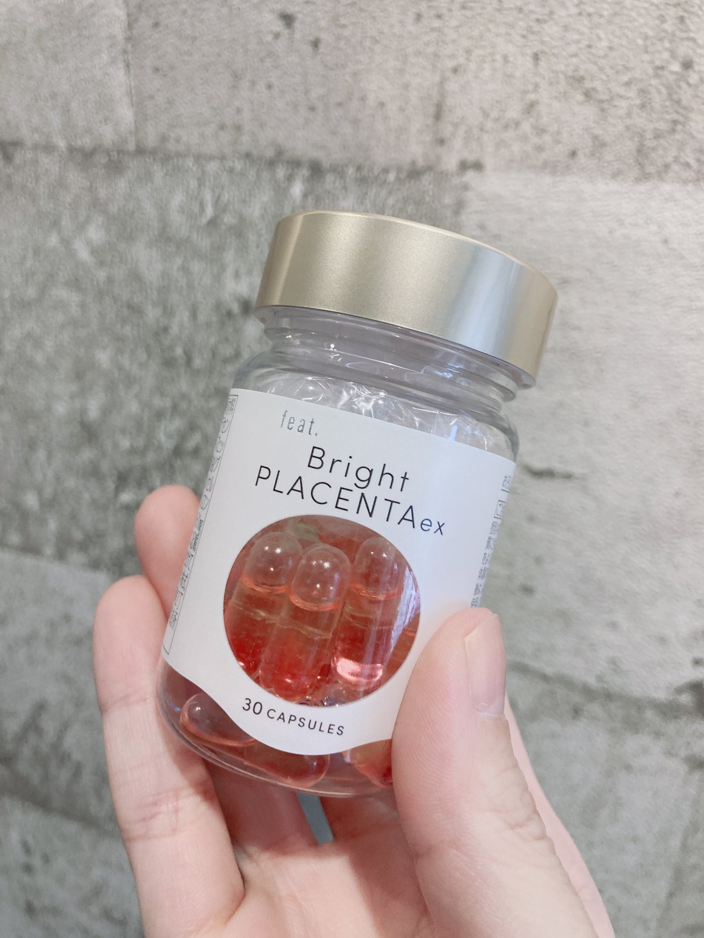 フィート ブライト プラセンタ エクソソーム【栄養機能食品 (ビタミンE)】/Feat./美容サプリメントを使ったクチコミ(2枚目)