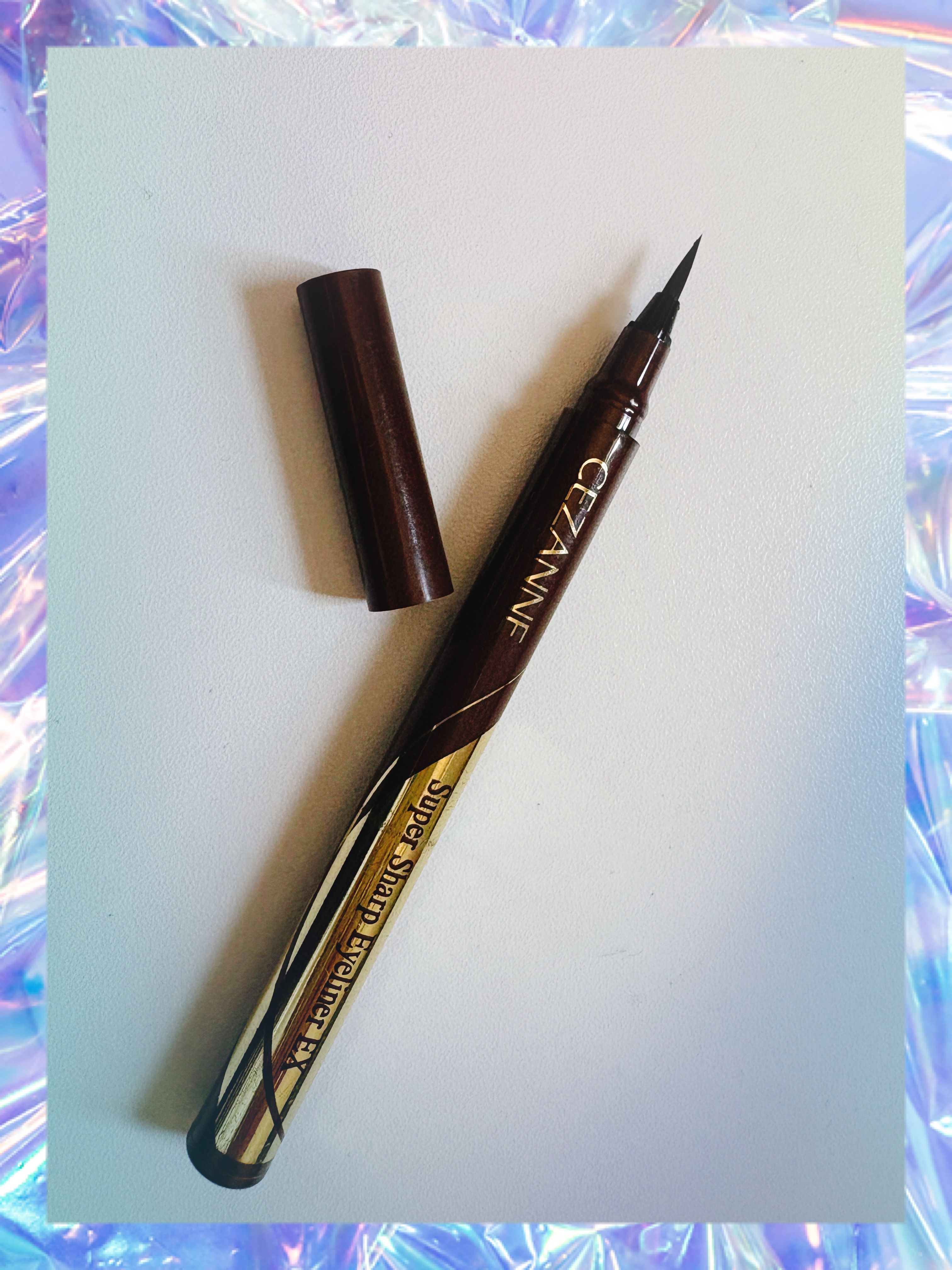 極細アイライナーEX/CEZANNE/リキッドアイライナーを使ったクチコミ（1枚目）