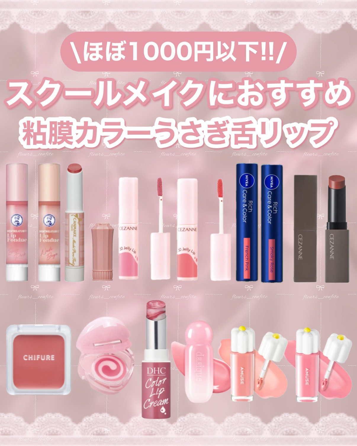 ニベア リッチケア＆カラーリップ/ニベア/リップクリームを使ったクチコミ（1枚目）